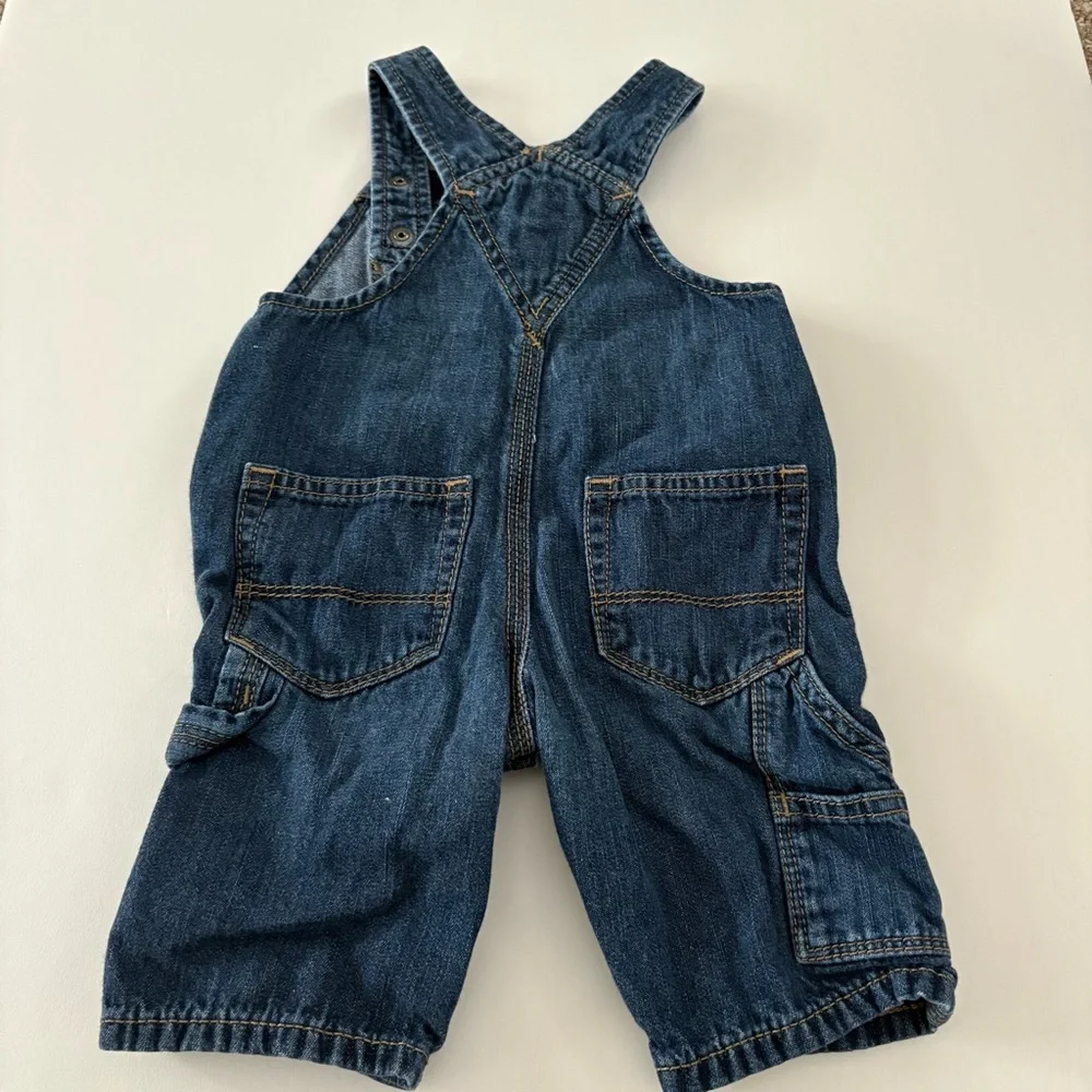 Baby GAP Denim Jean Overalls - Picture 4 of 4